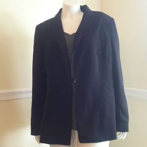 NWT Liz Claiborne NY Black blazer size L